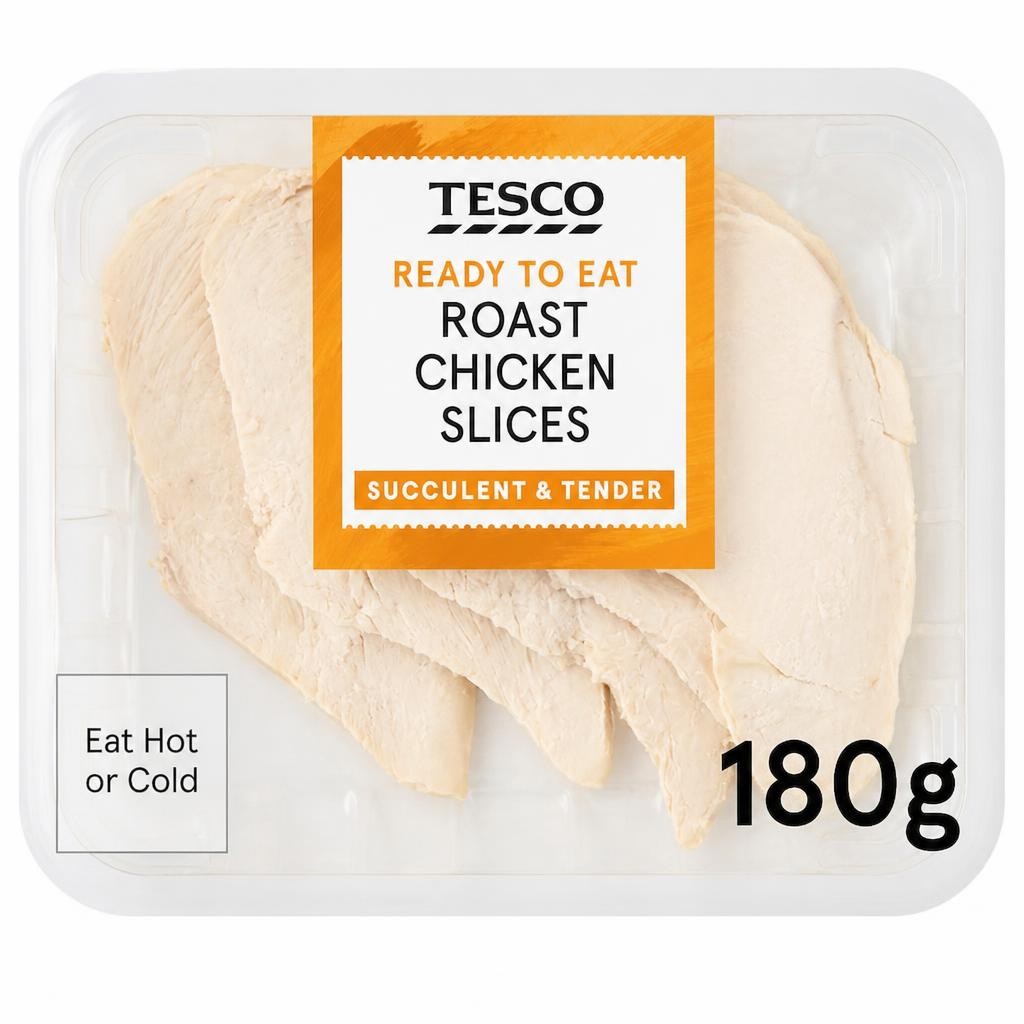 Tesco Roast Chicken Slices 180g