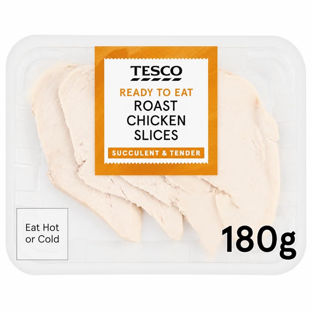 Tesco Roast Chicken Slices 180g