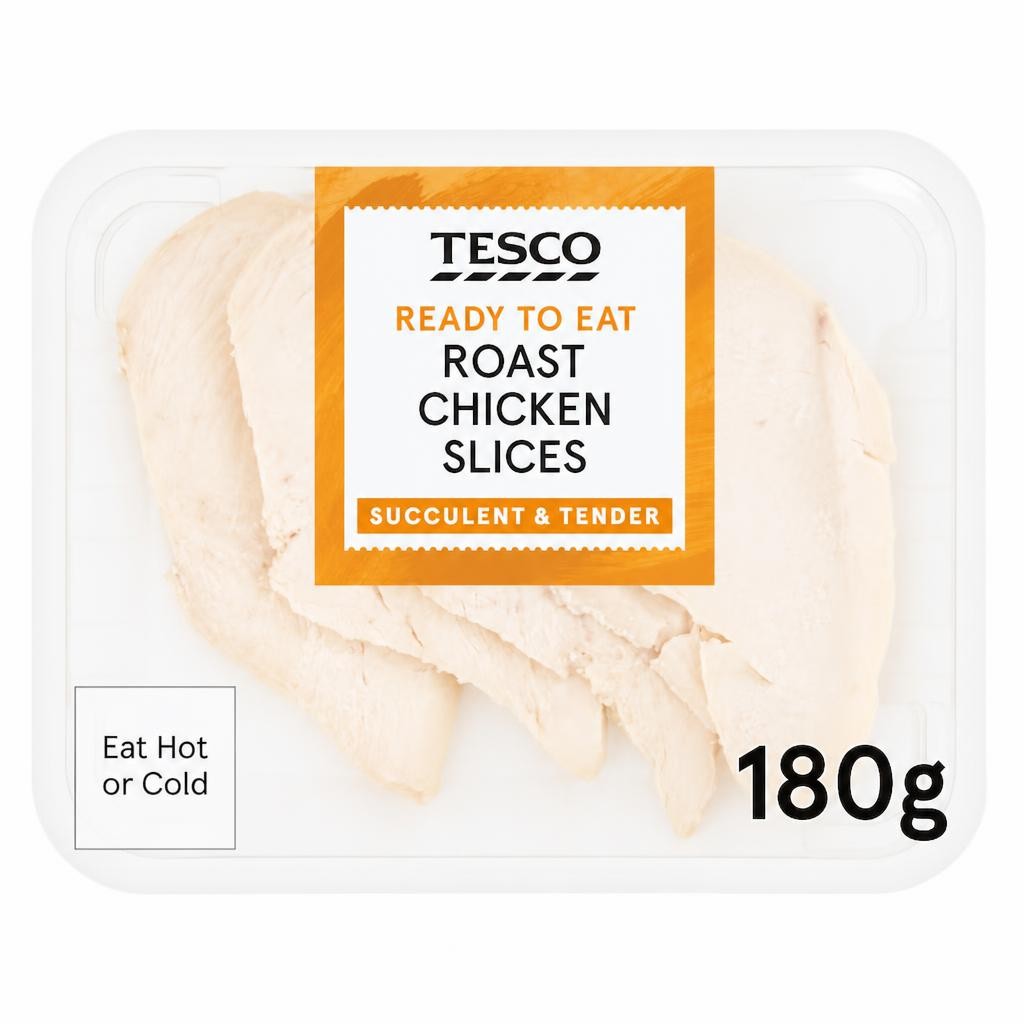 Tesco Roast Chicken Slices 180g