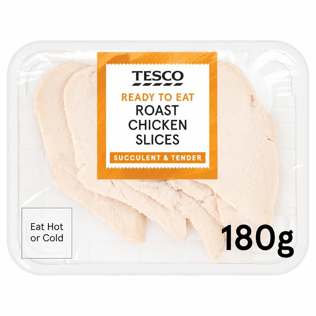 Tesco Roast Chicken Slices 180g
