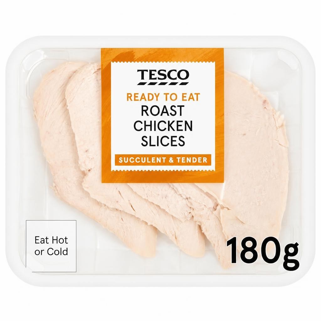 Tesco Roast Chicken Slices 180g