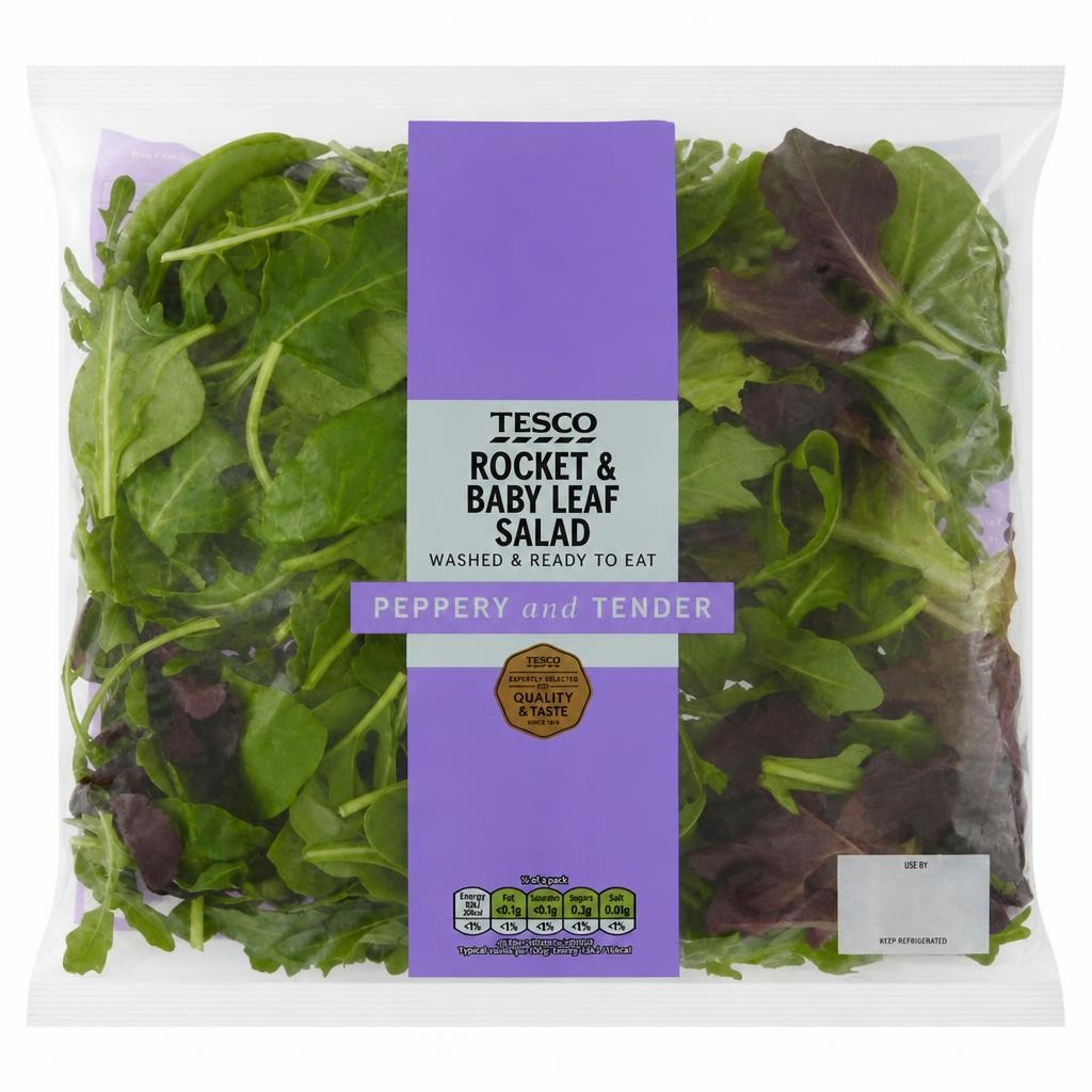 Tesco Rocket & Babyleaf Salad 90g