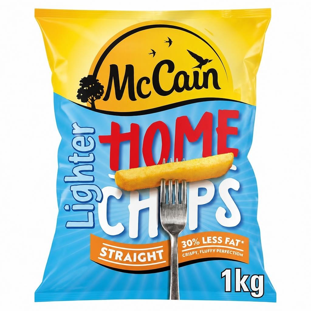 McCain Home Chips Lighter Straight Cut 1kg