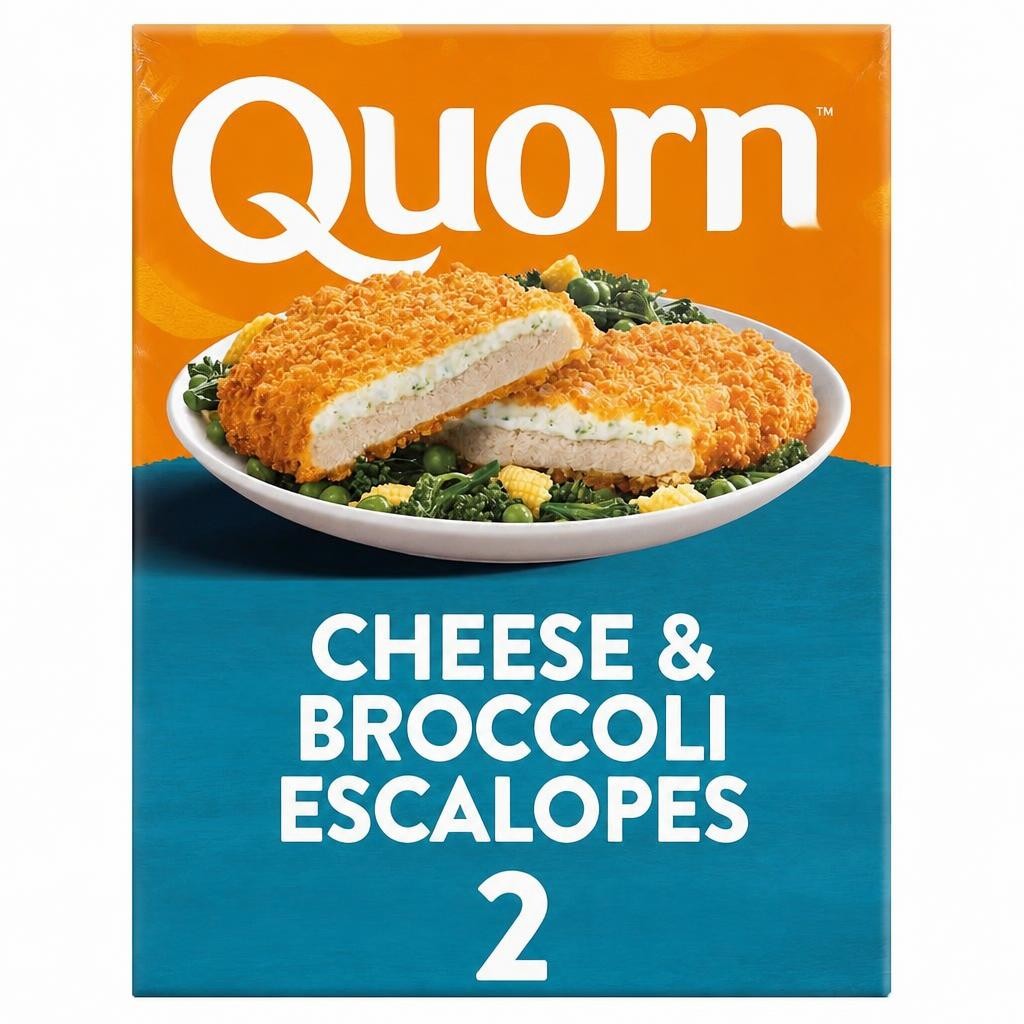 Quorn Cheese & Broccoli Escalopes 2 Pack 240g