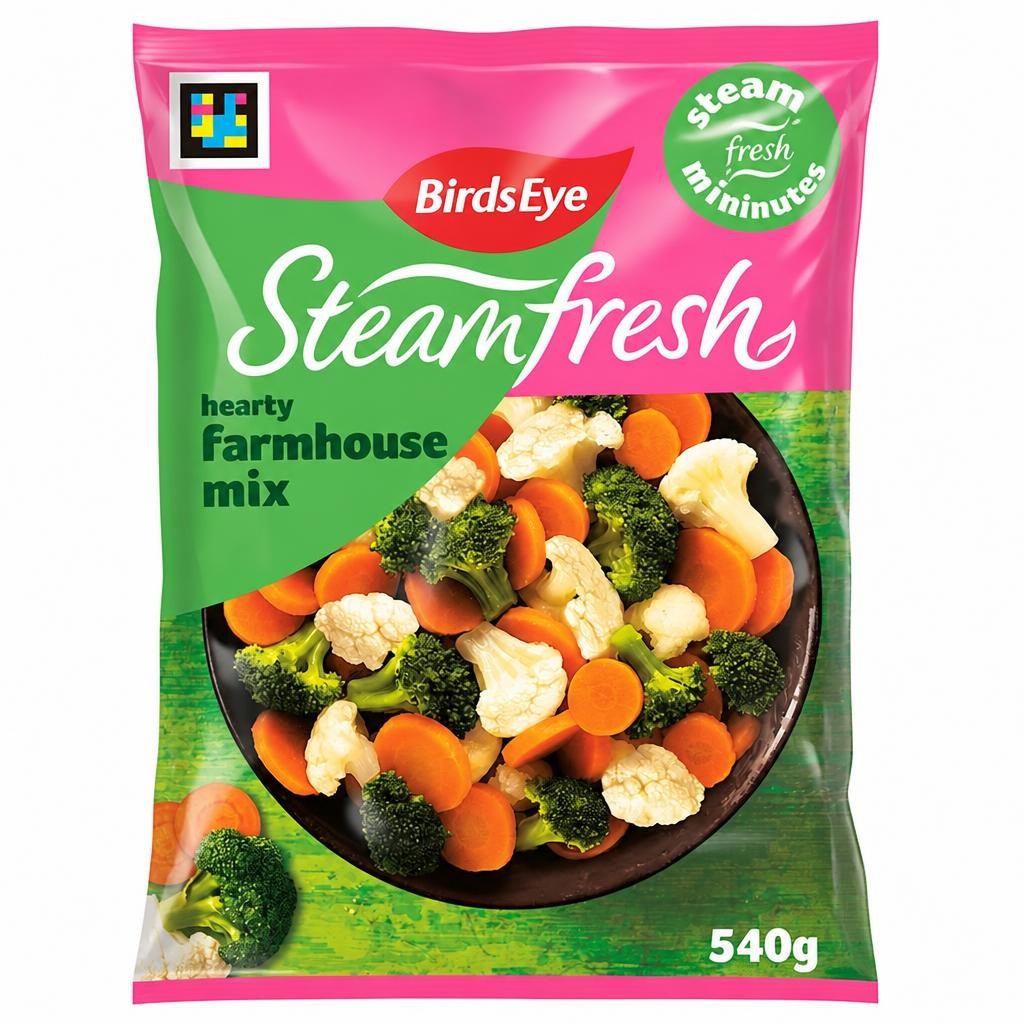 Birds Eye 4 Hearty Farmhouse Vegetable Mix 540G