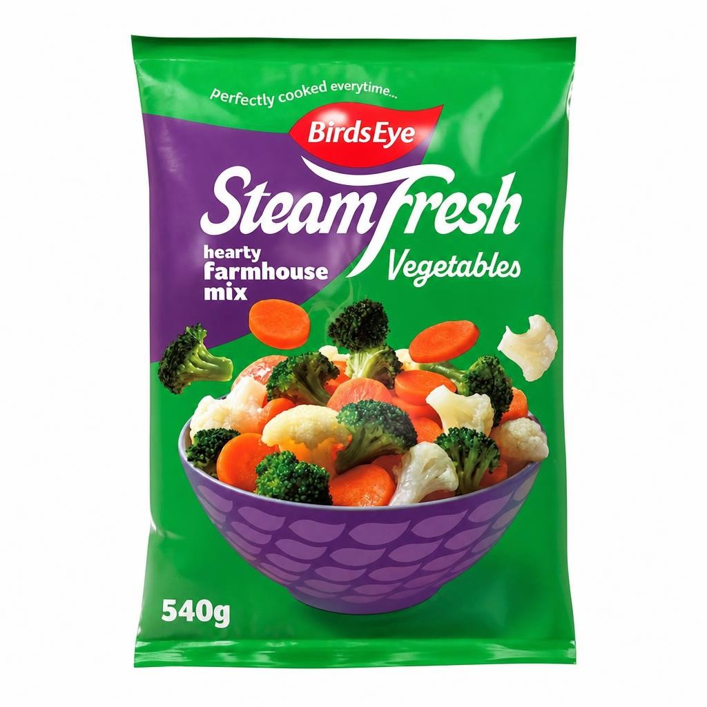 Birds Eye 4 Hearty Farmhouse Vegetable Mix 540G