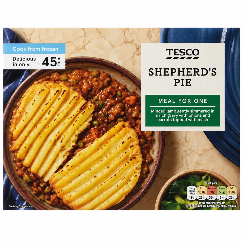Tesco Shepherds Pie 400G