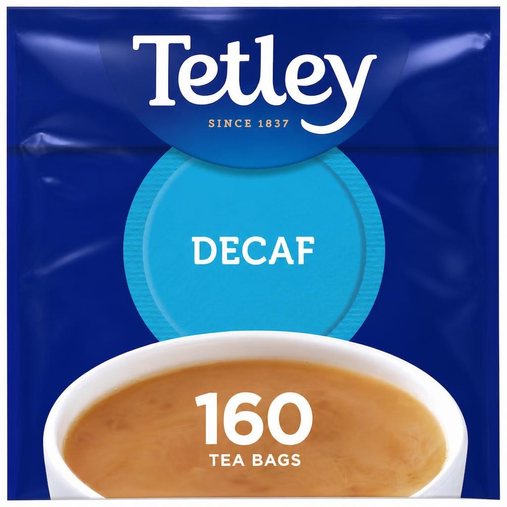 Tetley Decaffeinated 160 Teabags 500G