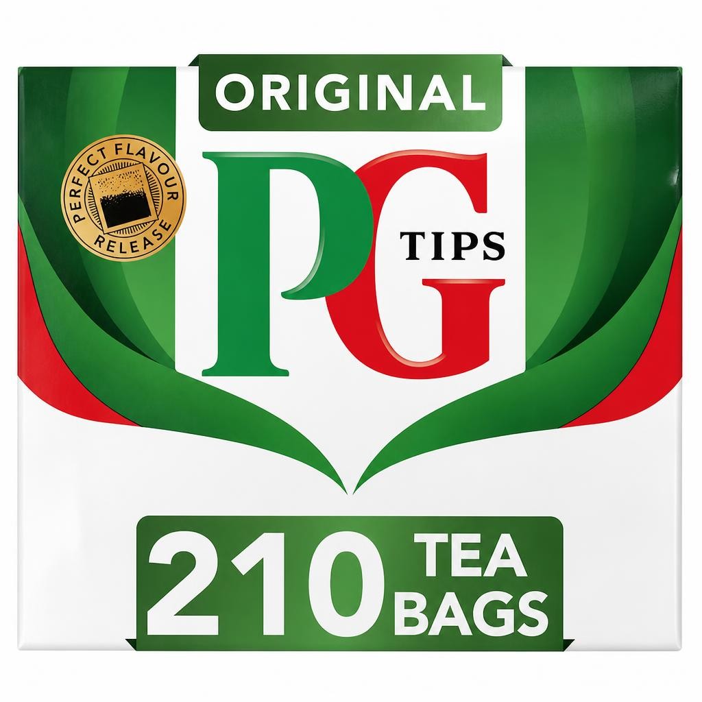 PG Tips Original Black Tea 210 Tea Bags 609g