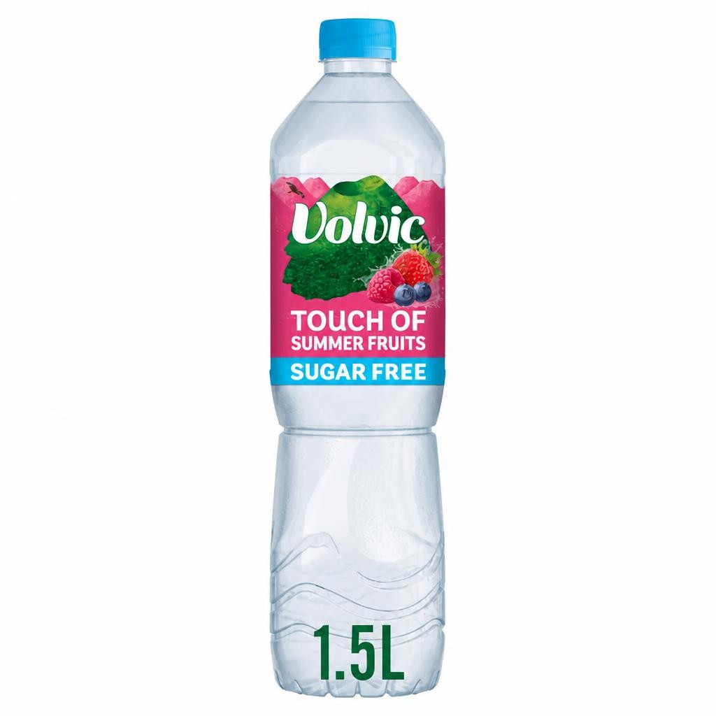 Volvic Touch of Fruit Summer Fruits Sugar Free Still Flavoured Water 1.5L