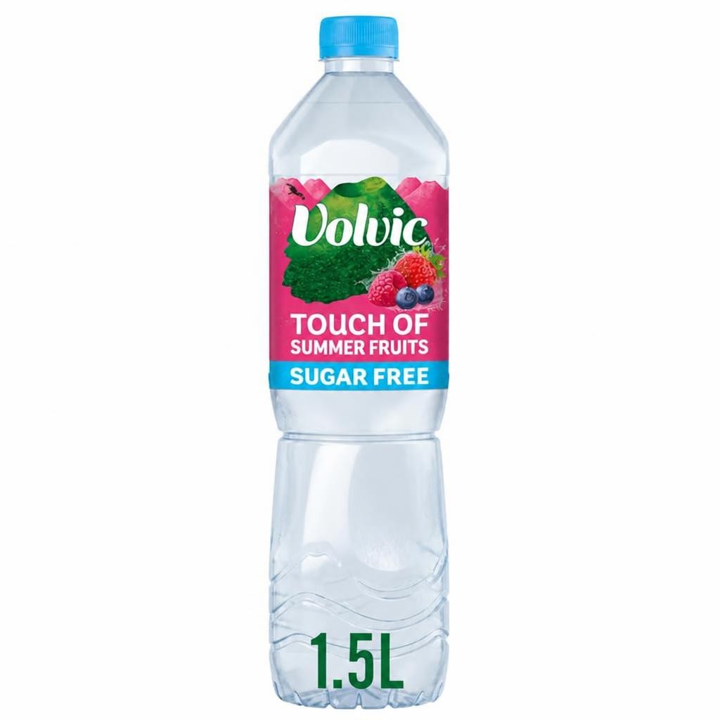 Volvic Touch of Fruit Summer Fruits Sugar Free Still Flavoured Water 1.5L