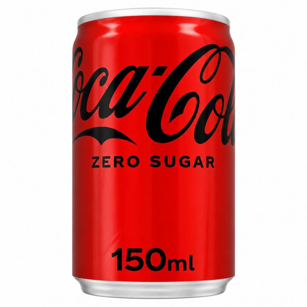 Coca-Cola Zero Sugar Soft Drink Can 150 mL