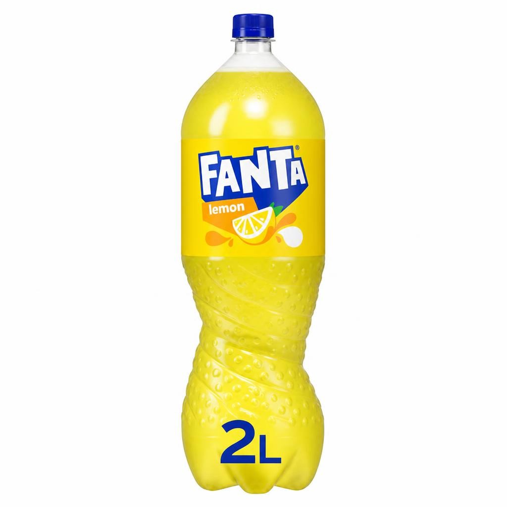 Fanta Lemon Soft Drink Bottle 2L