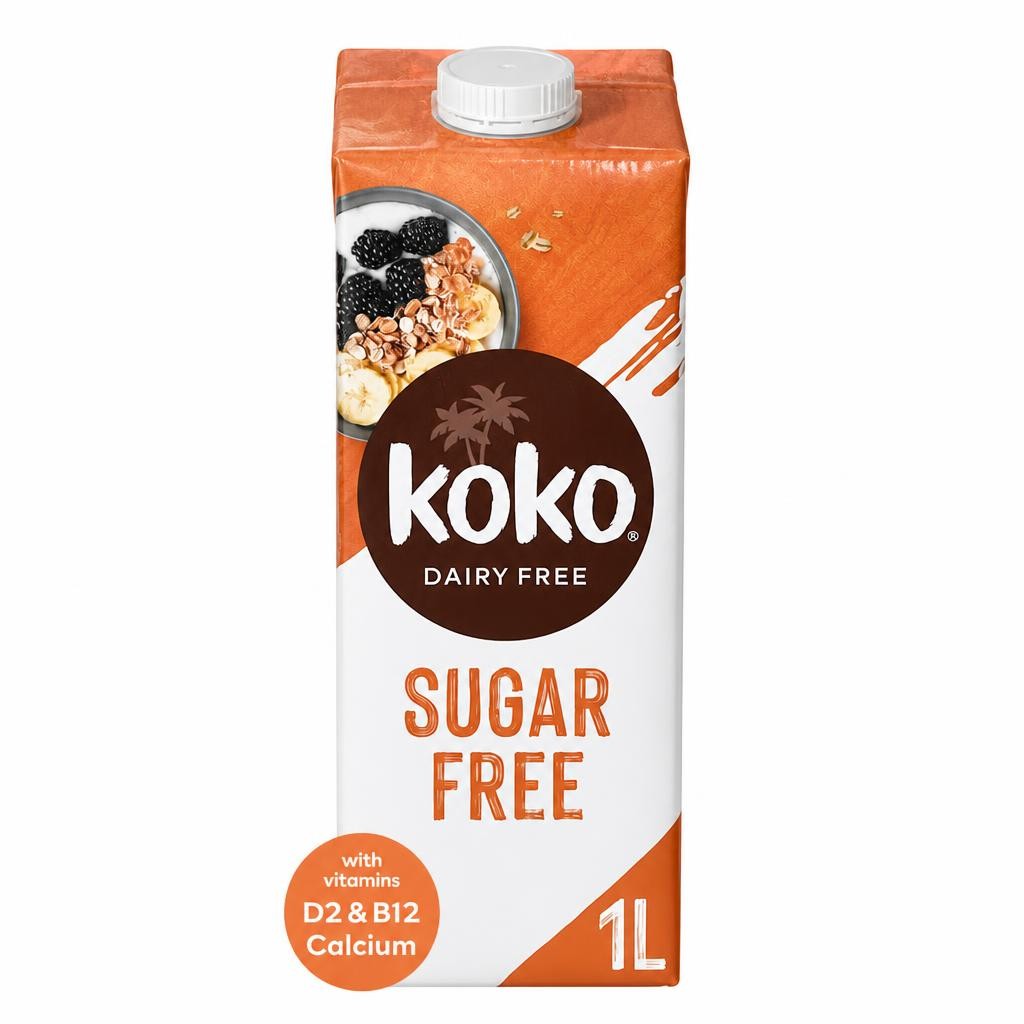 Koko Dairy Free Unsweetened Alternative Longlife Drink 1L