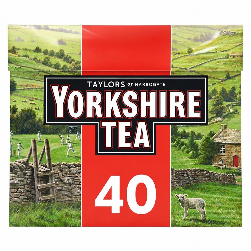Yorkshire 40 Tea Bags 125G