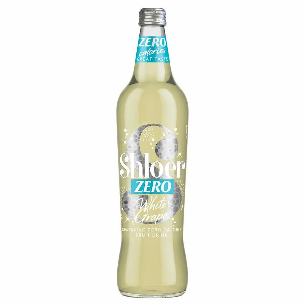 Shloer Zero Calorie Sparkling White Grape 750Ml