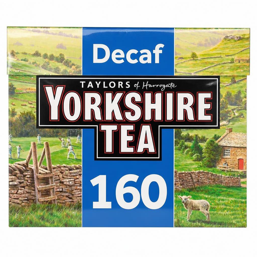 Yorkshire Tea Decaf 160 Tea Bags 500g
