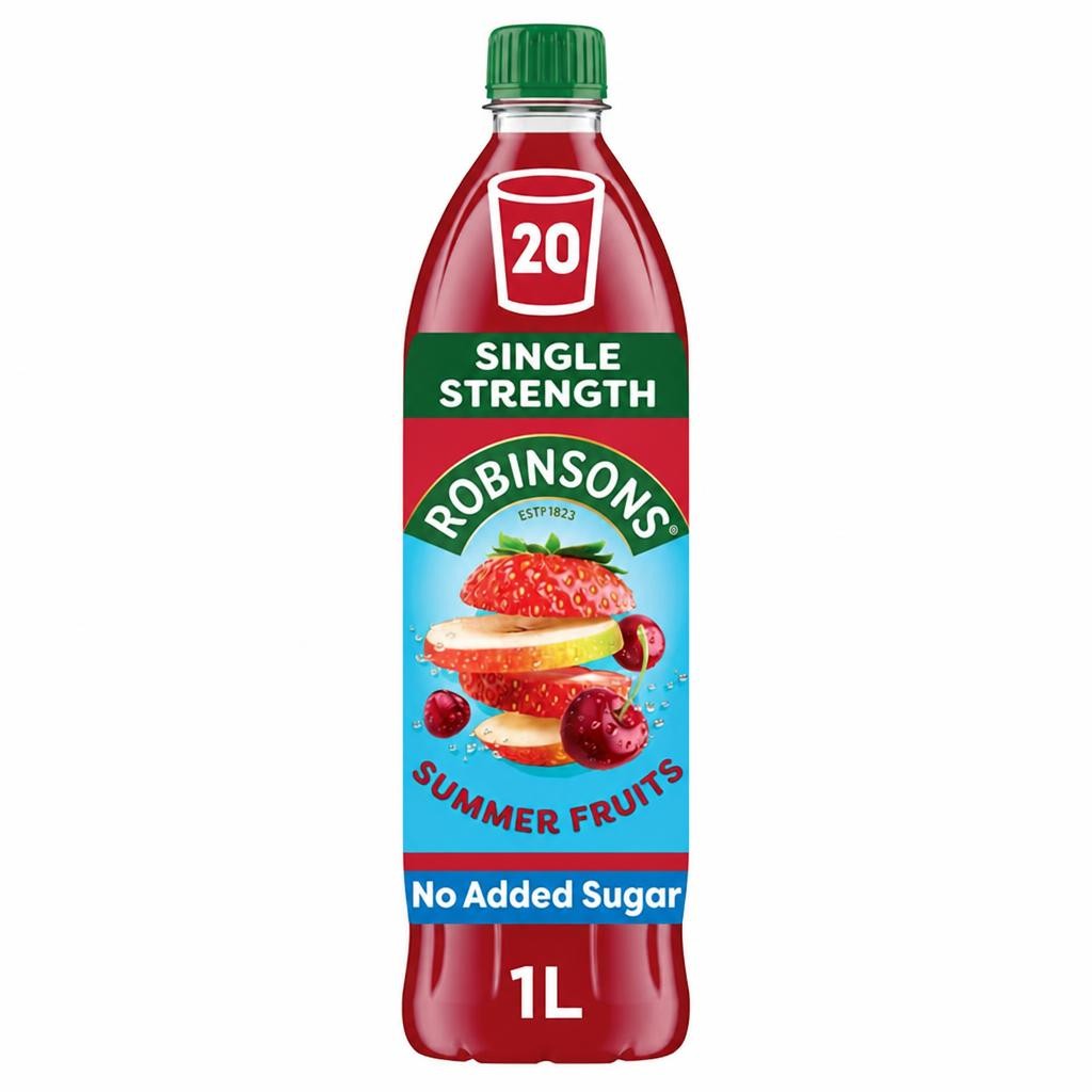 Robinsons Summer Fruits No Added Sugar Squash 1L