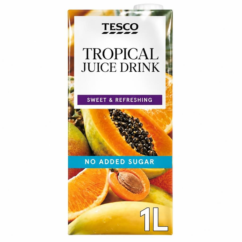 Tesco Tropical Juice Drink 1 Litre