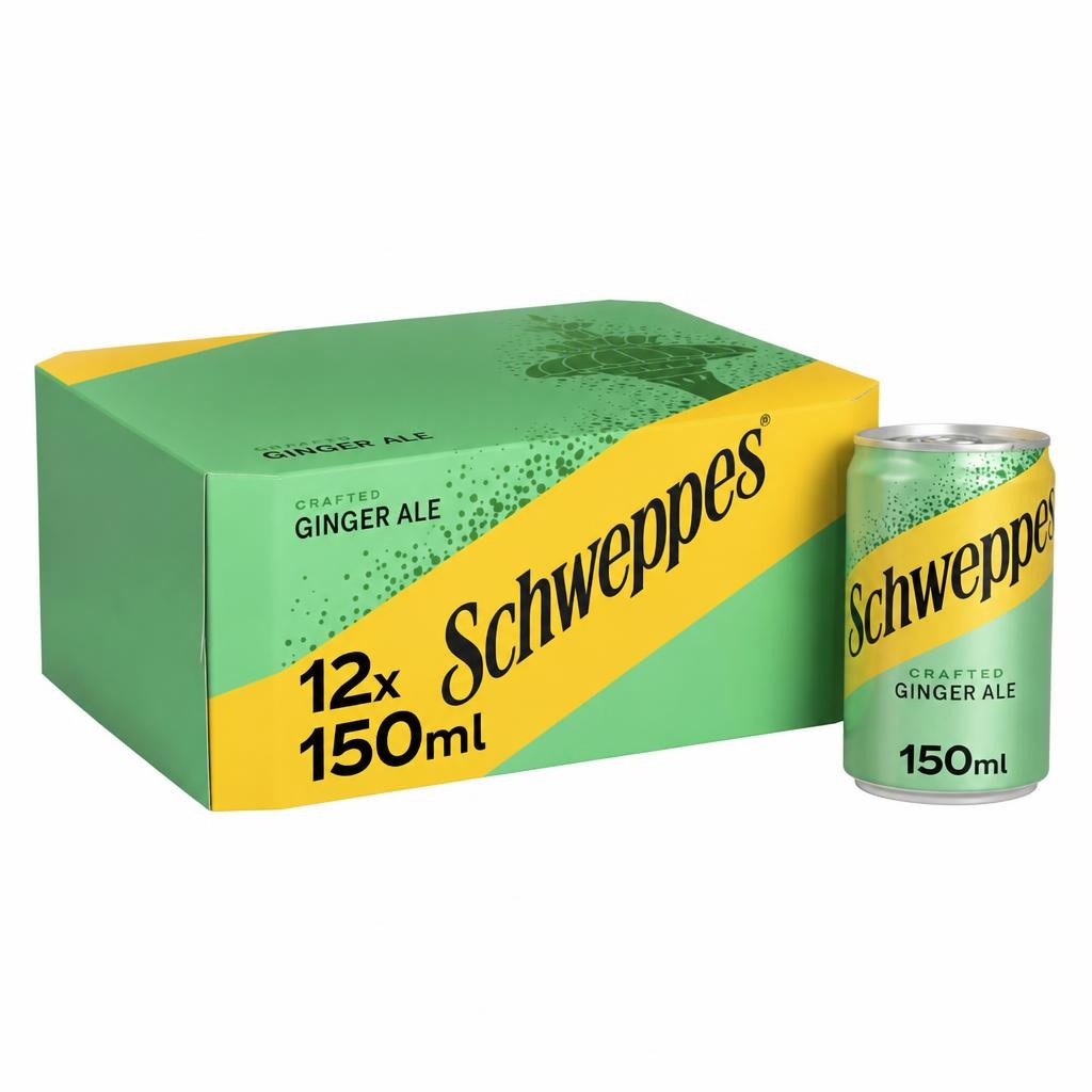 Schweppes Canada Dry Ginger Ale 12x150ml