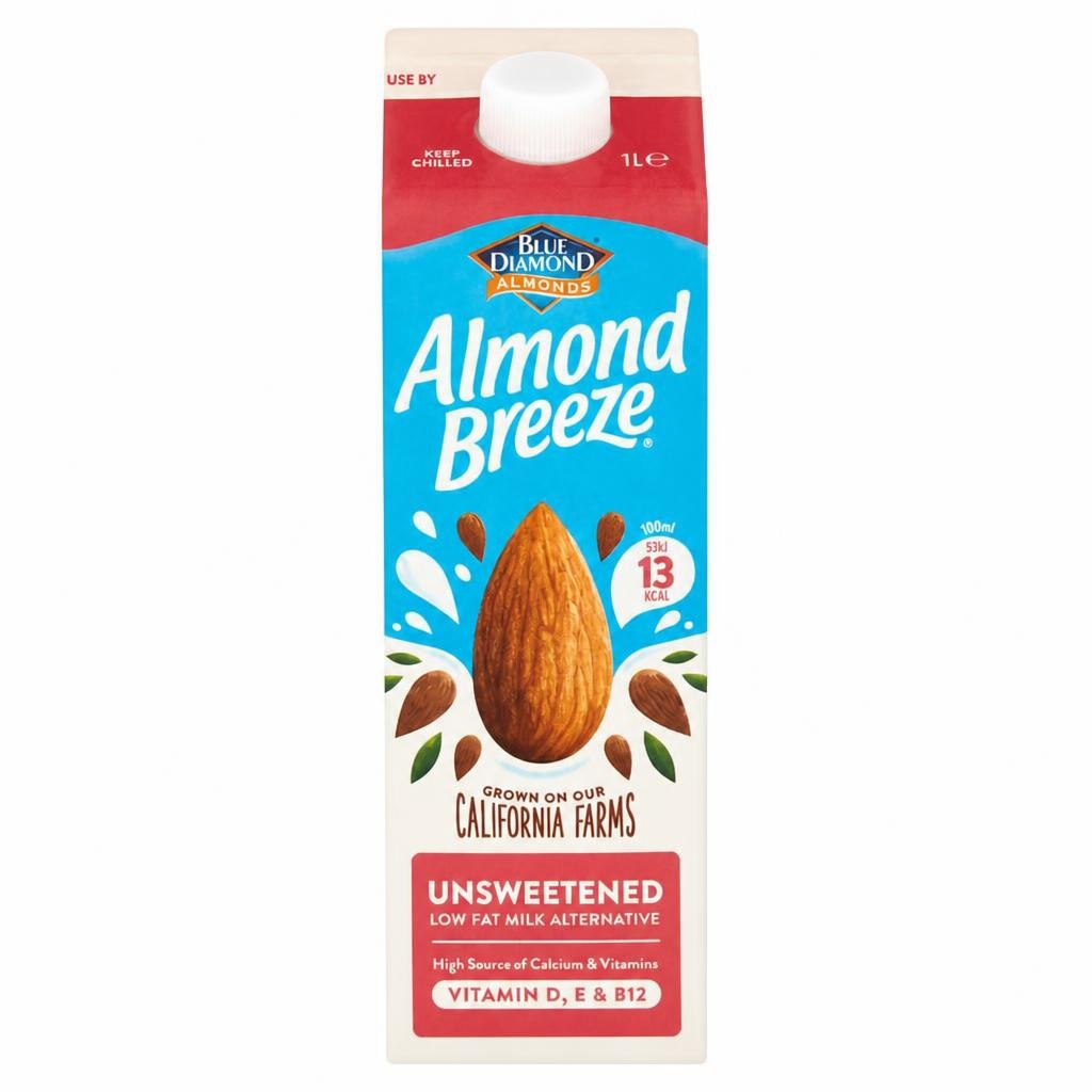 Almond Breeze Unsweetened Fresh Drink 1 Litre