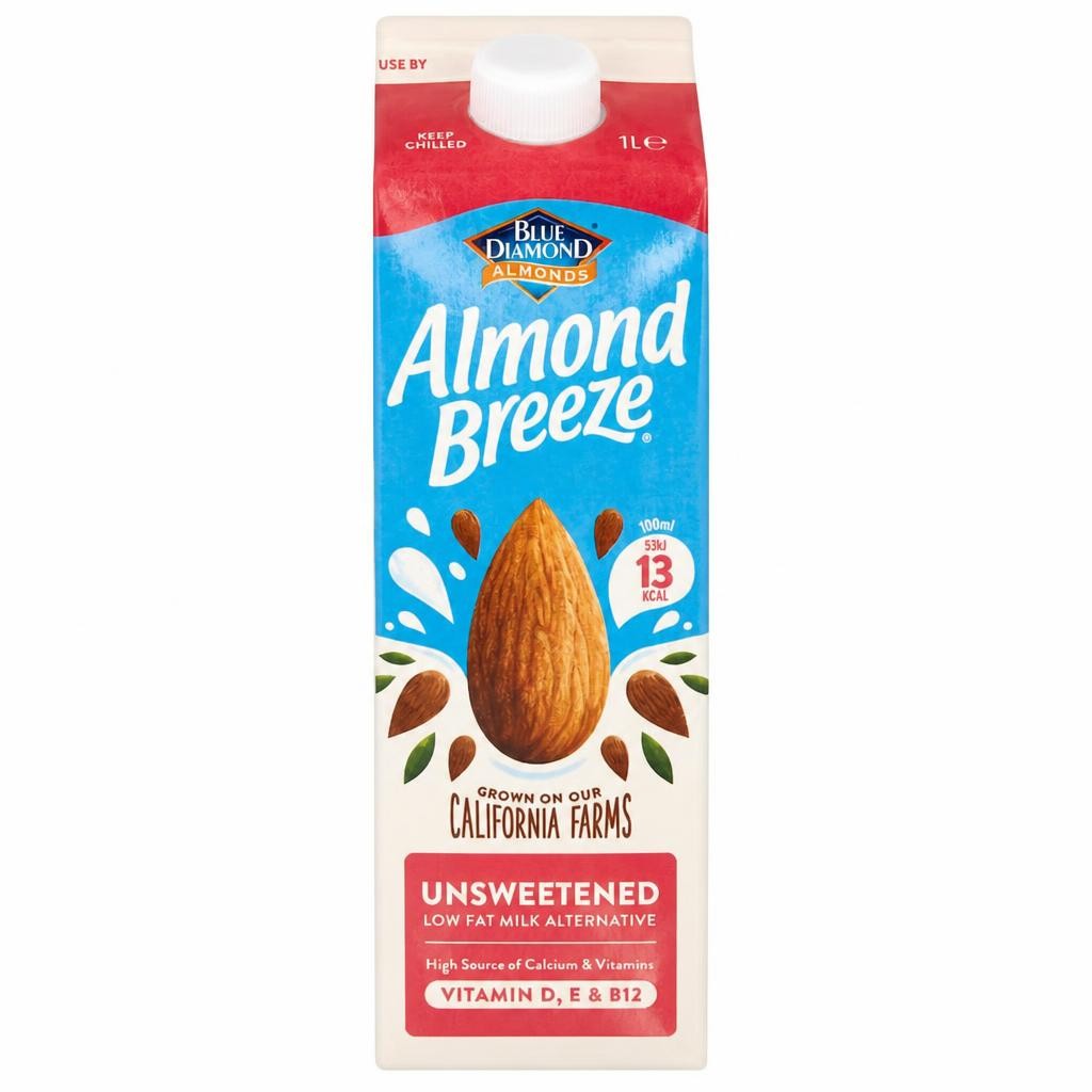Almond Breeze Unsweetened Fresh Drink 1 Litre