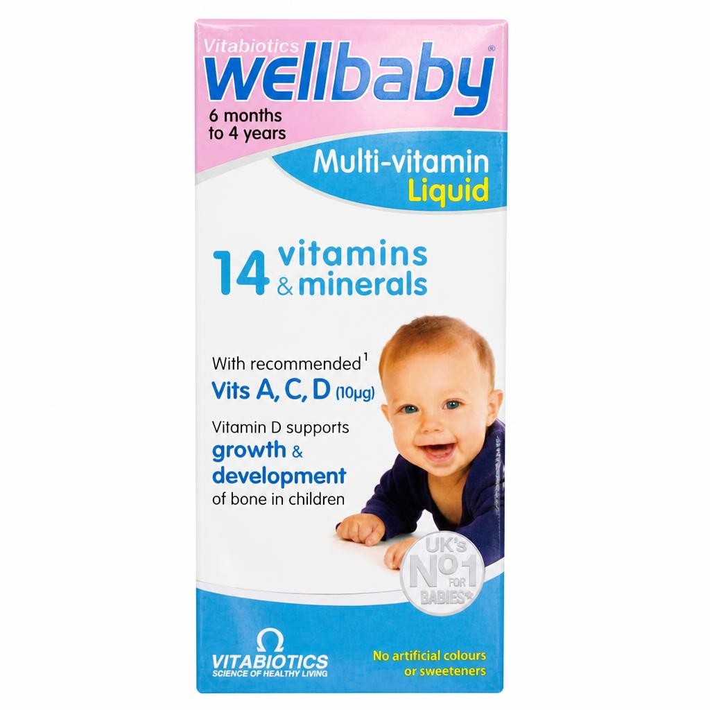 Vitabiotics Wellbaby Multivitamin Liquid 150ml