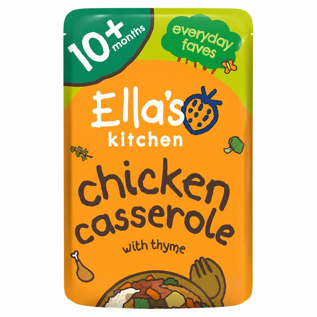 Ella's Kitchen Organic Chicken + Rice Casserole Baby Food Pouch 10m+ 190g