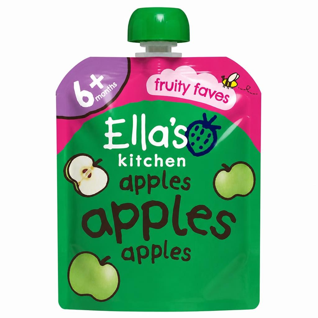 Ella's Kitchen Organic Apples First Tastes Baby Pouch 6+ Months 70g