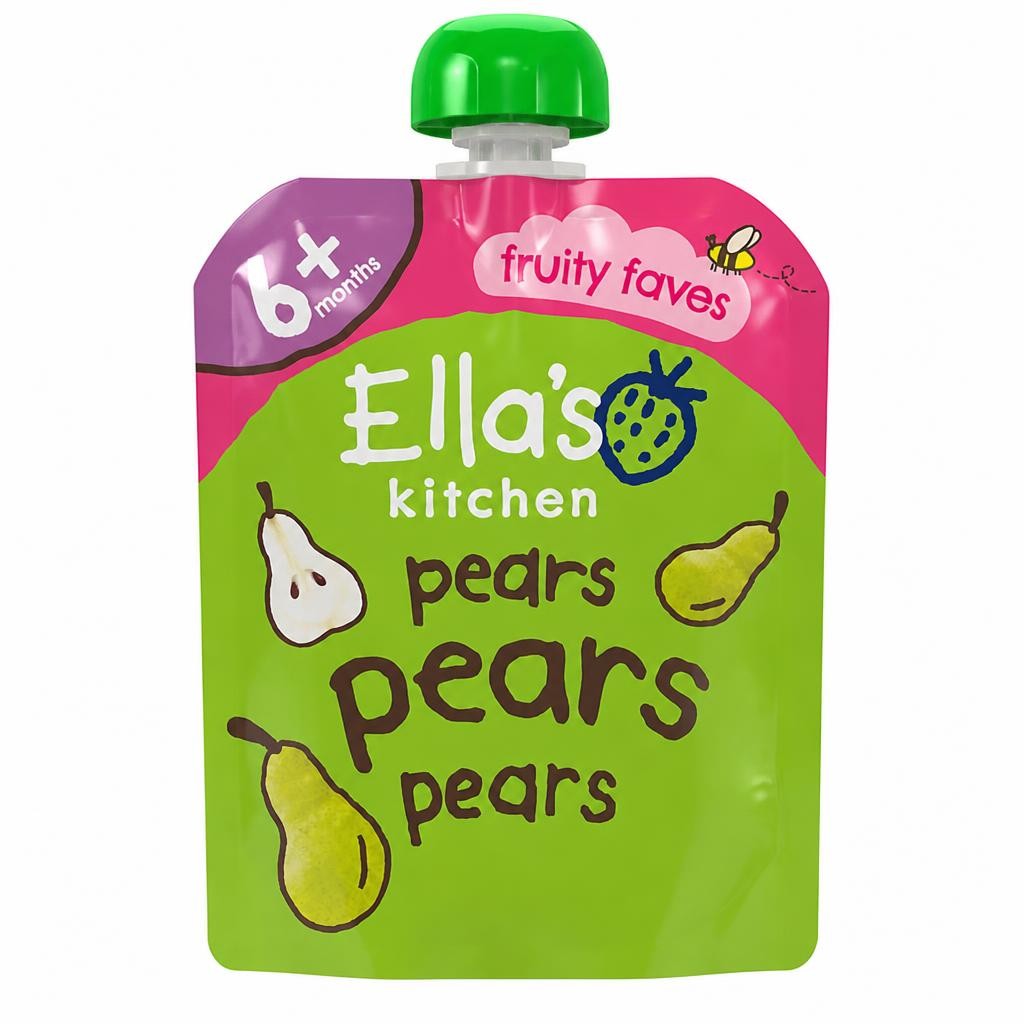 Ella's Kitchen Organic Pears First Tastes Baby Pouch 6+ Months 70g