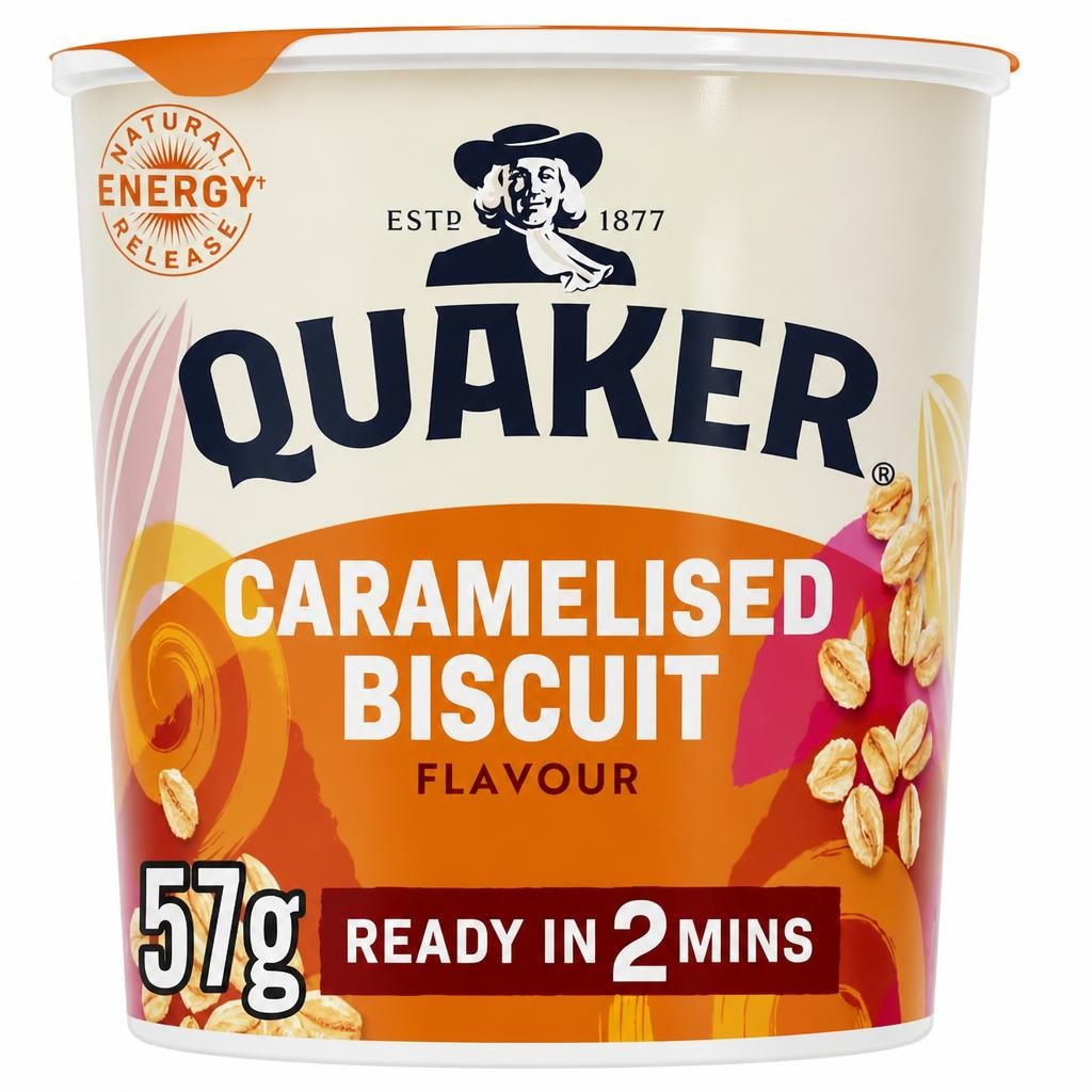 Quaker Caramelised Biscuit Porridge Pot 57g
