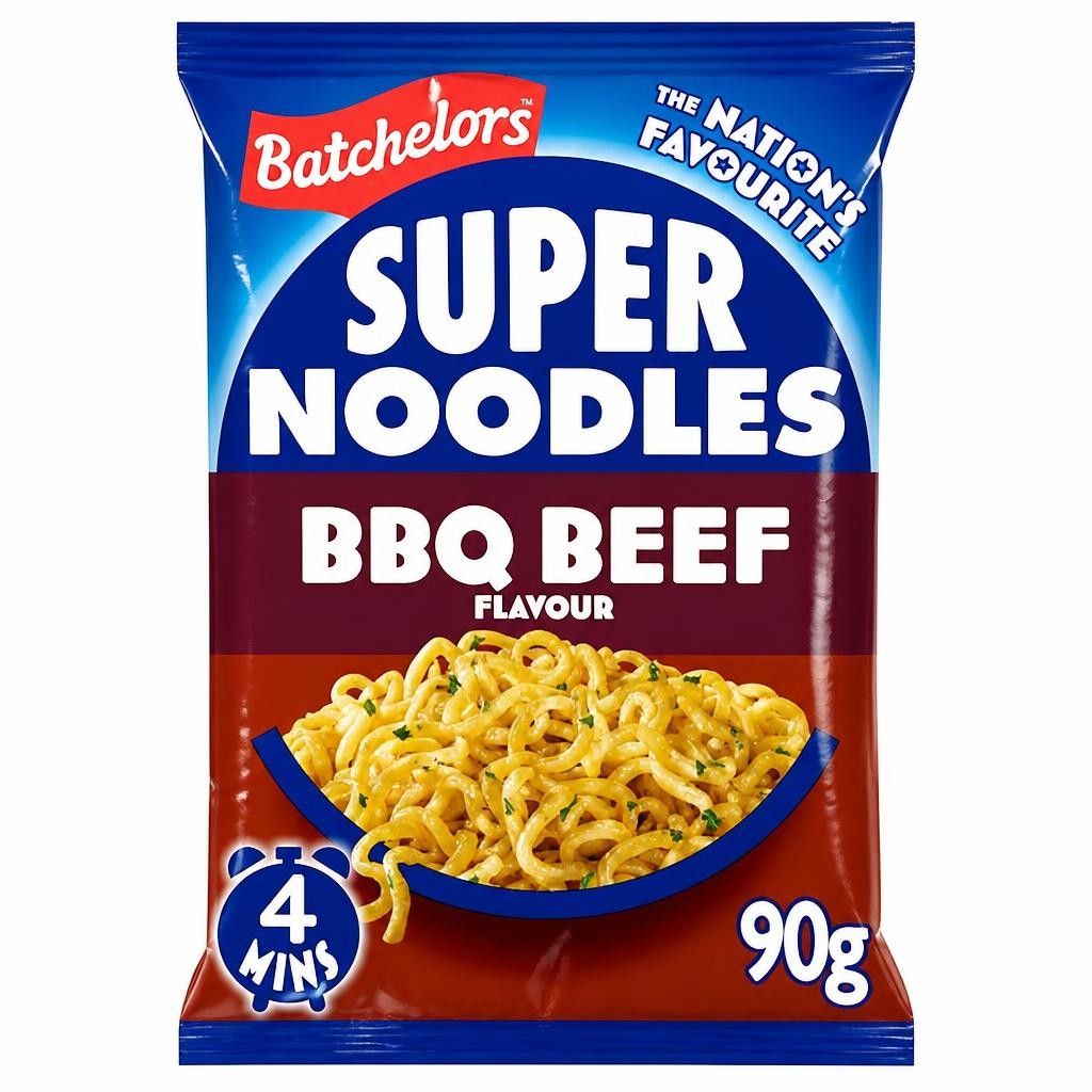 Batchelors Super Noodles Bbq Beef 90G