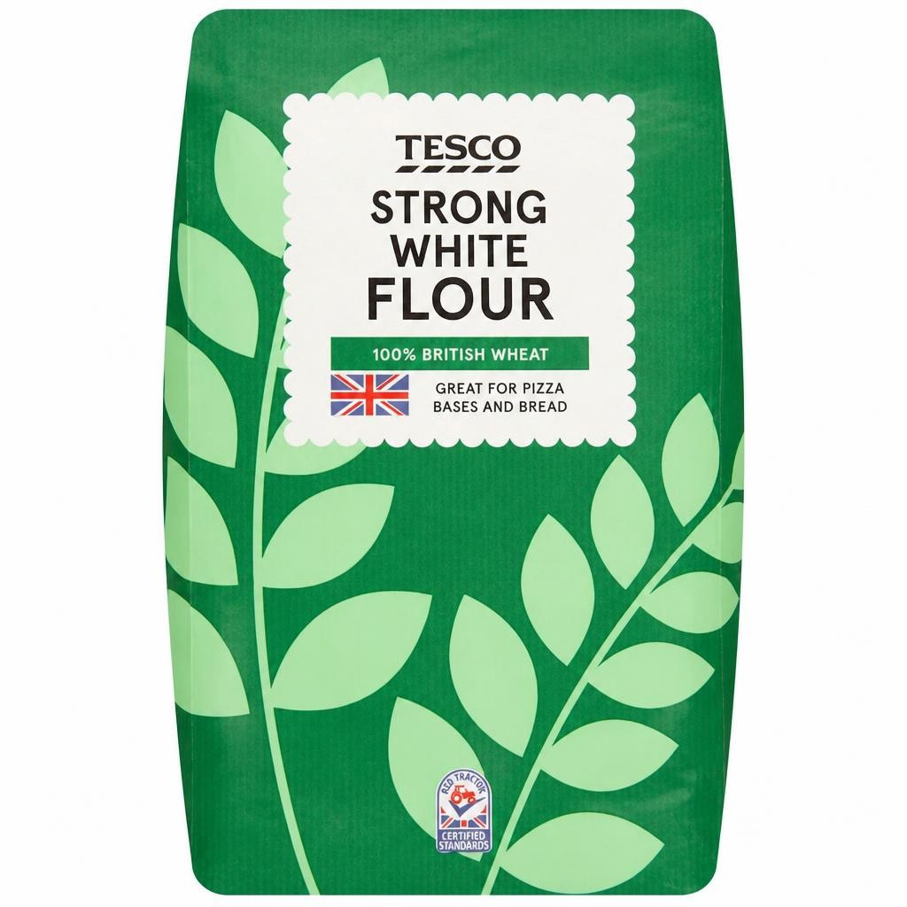 Tesco Strong White Flour 1.5Kg