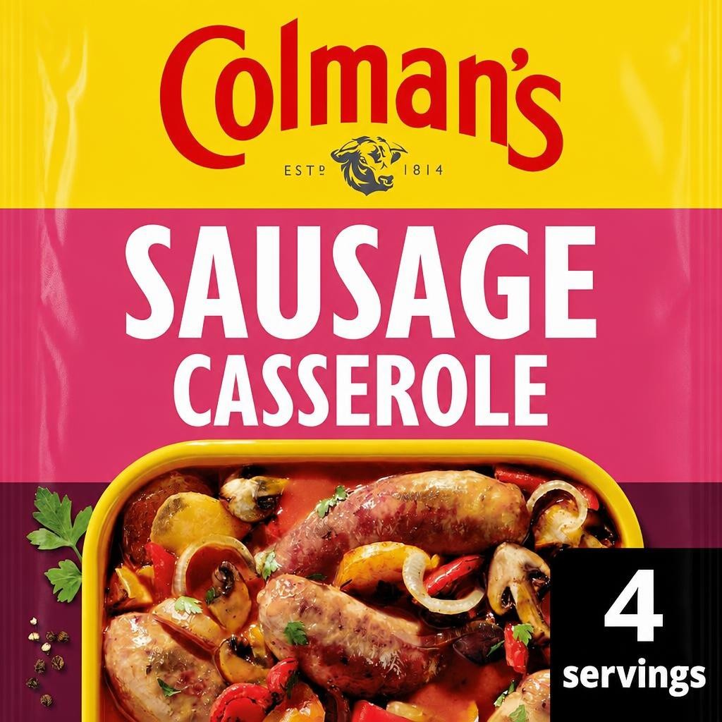 Colman's Sausage Casserole Recipe Mix 39G