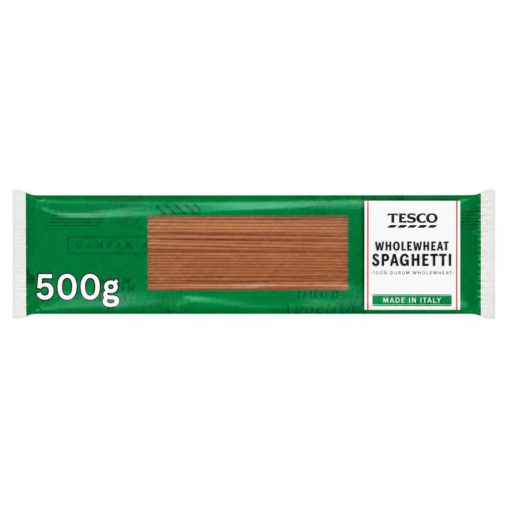 Tesco Whole Wheat Spaghetti 500G