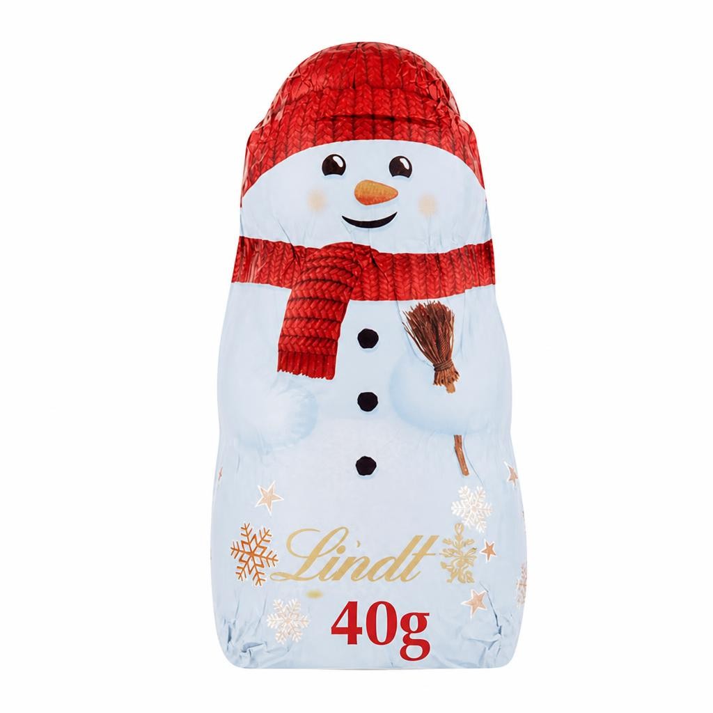 Lindt Snowman Christmas Milk Chocolate 40g