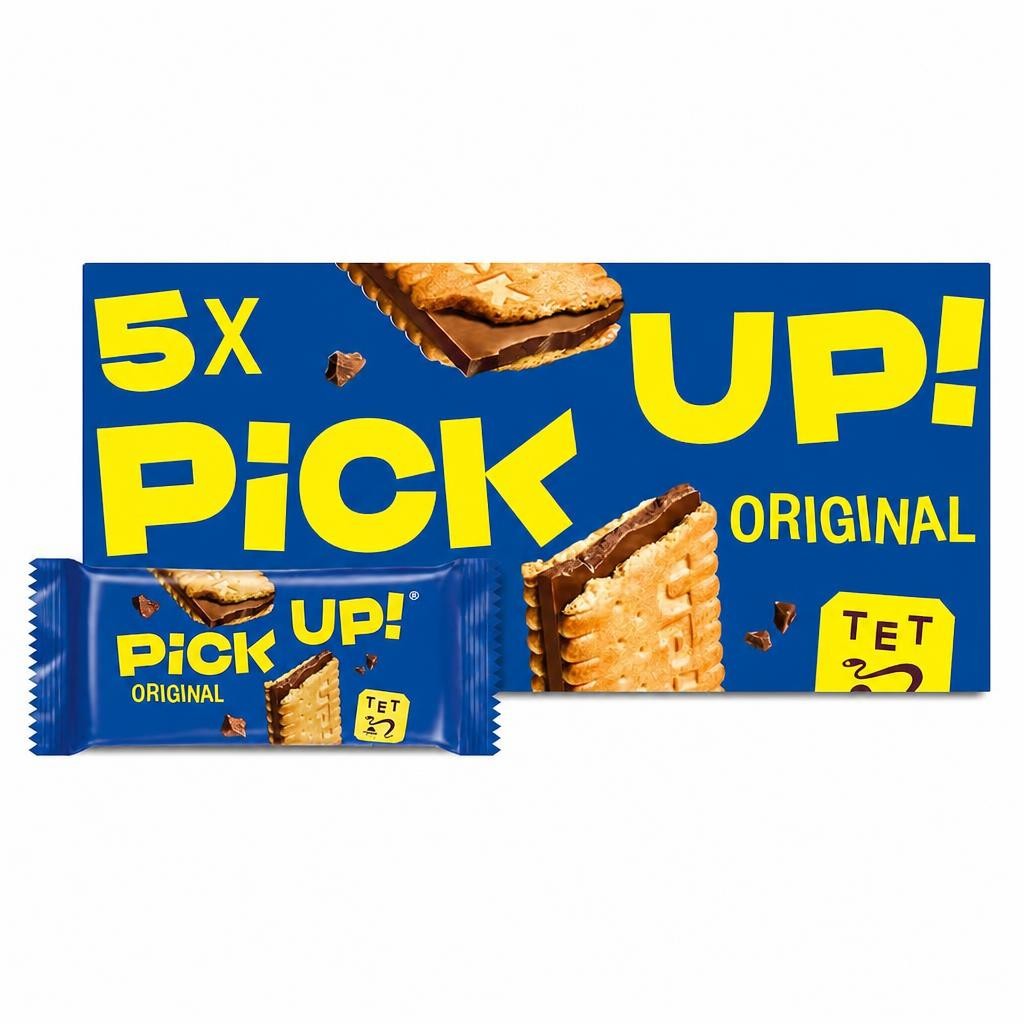 Bahlsen Pick Up! Milk Chocolate Biscuit Bars Multipack, 5 Pack 140g