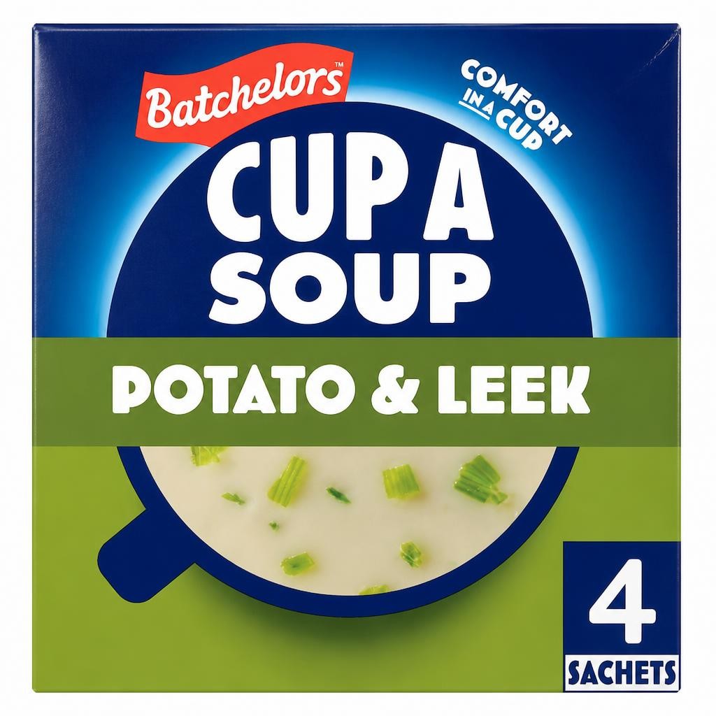 Batchelors Cup A Soup Creamy Potato & Leek 4 Pack 107G