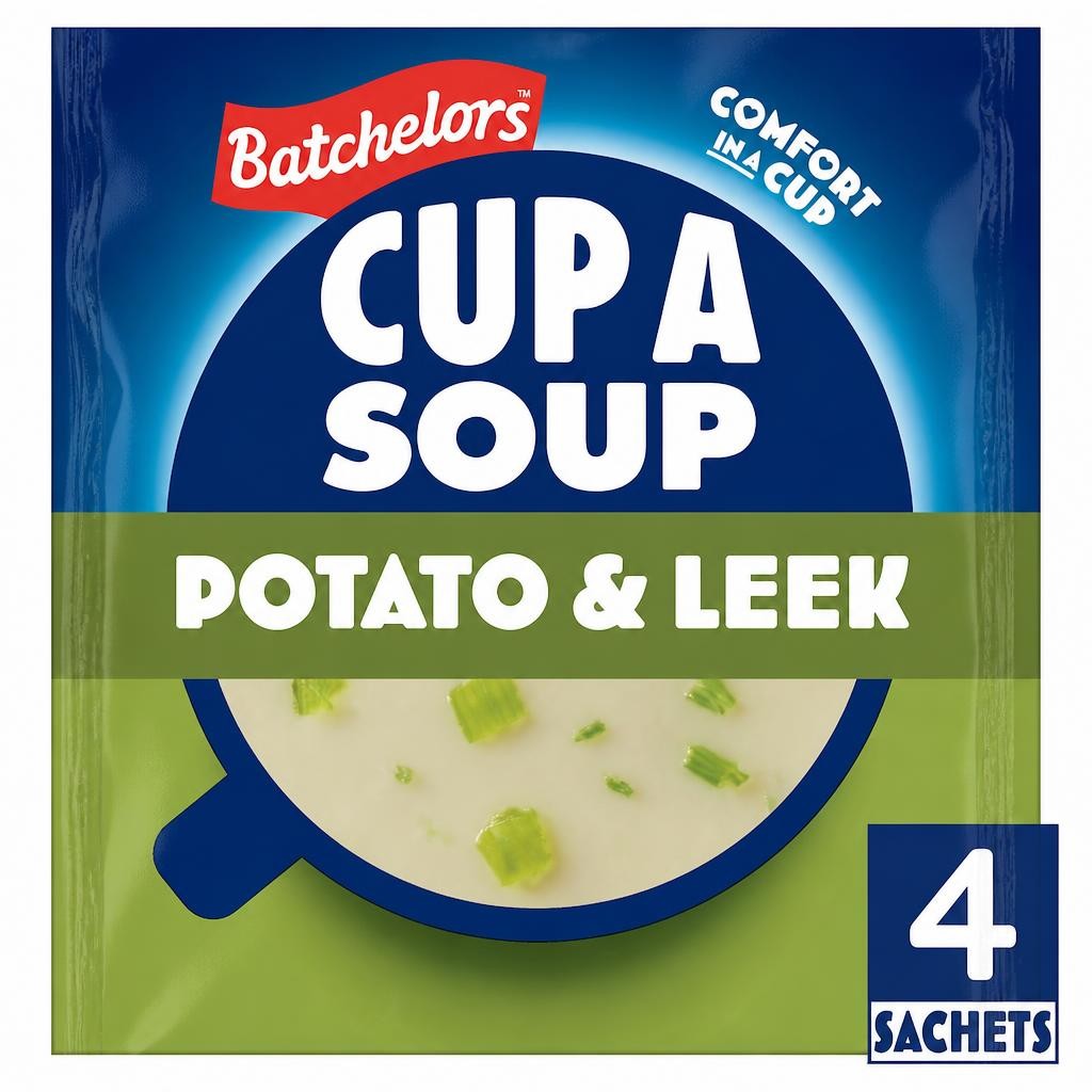 Batchelors Cup A Soup Creamy Potato & Leek 4 Pack 107G