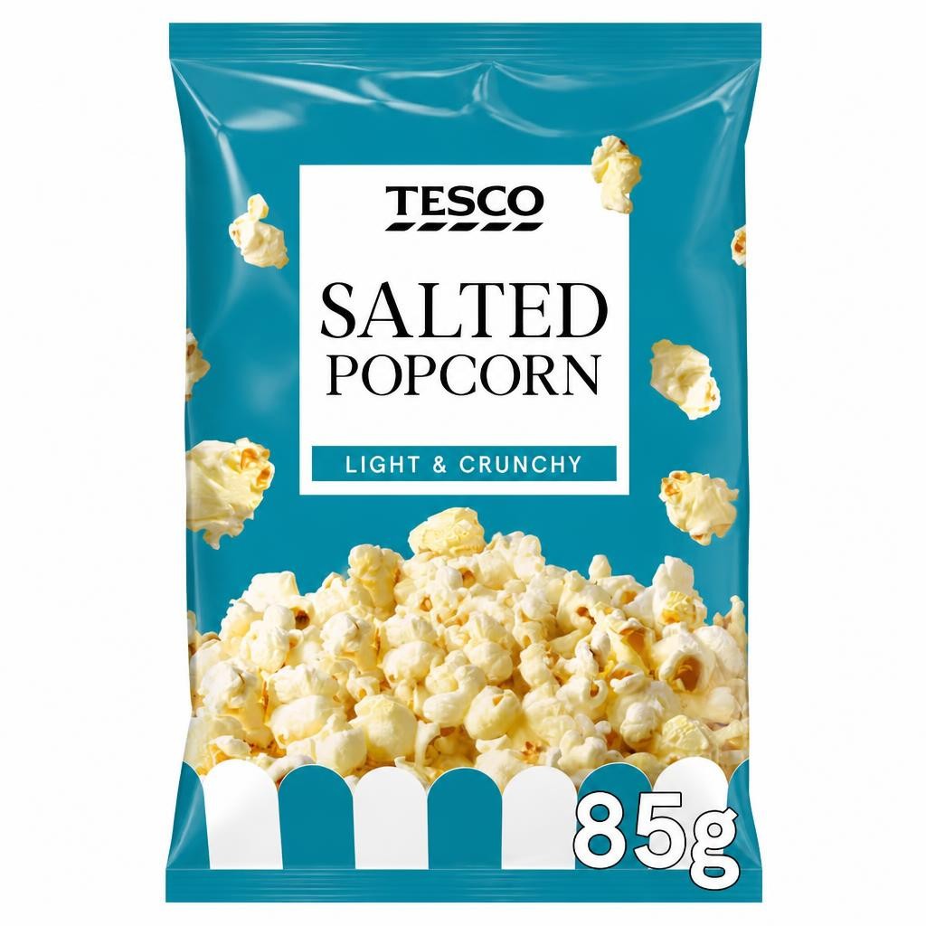 Tesco Salted Popcorn 85G
