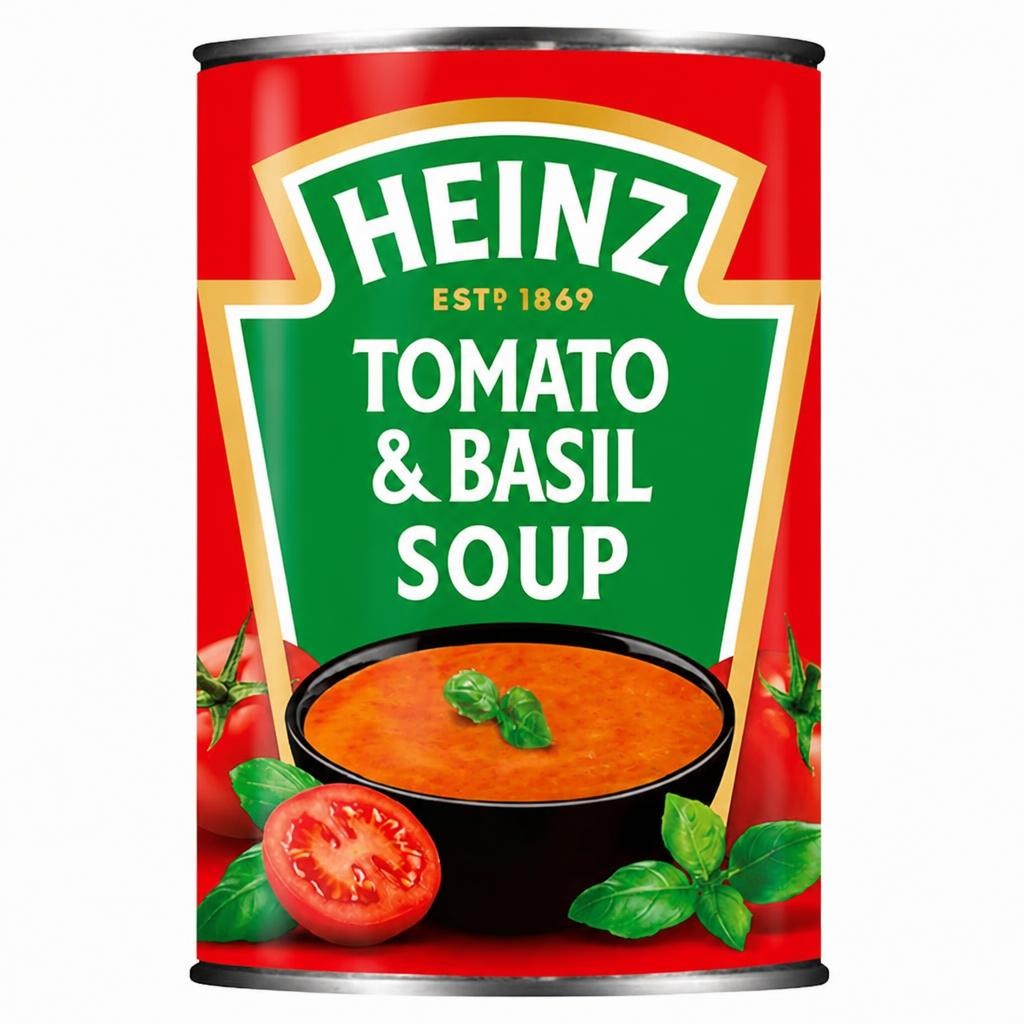 Heinz Cream Of Tomato & Basil Soup 400G