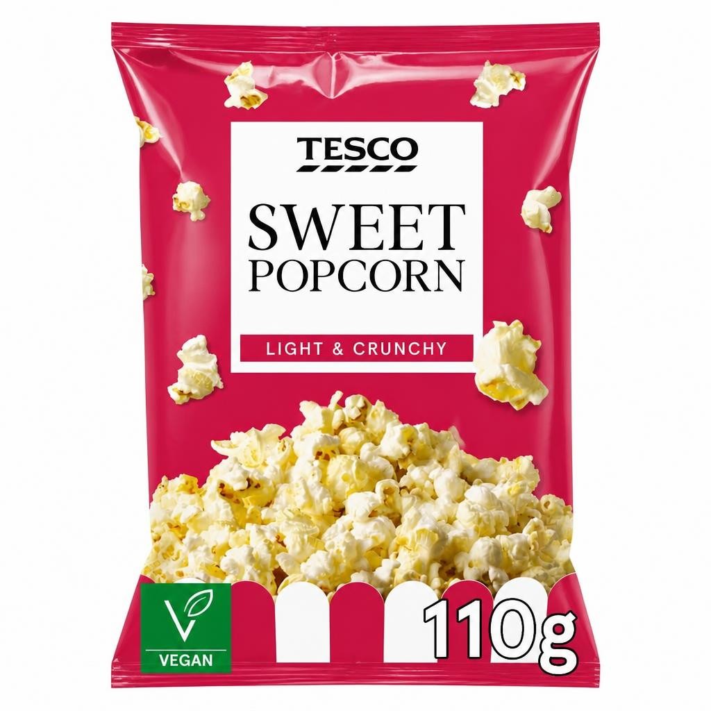 Tesco Sweet Popcorn 110G