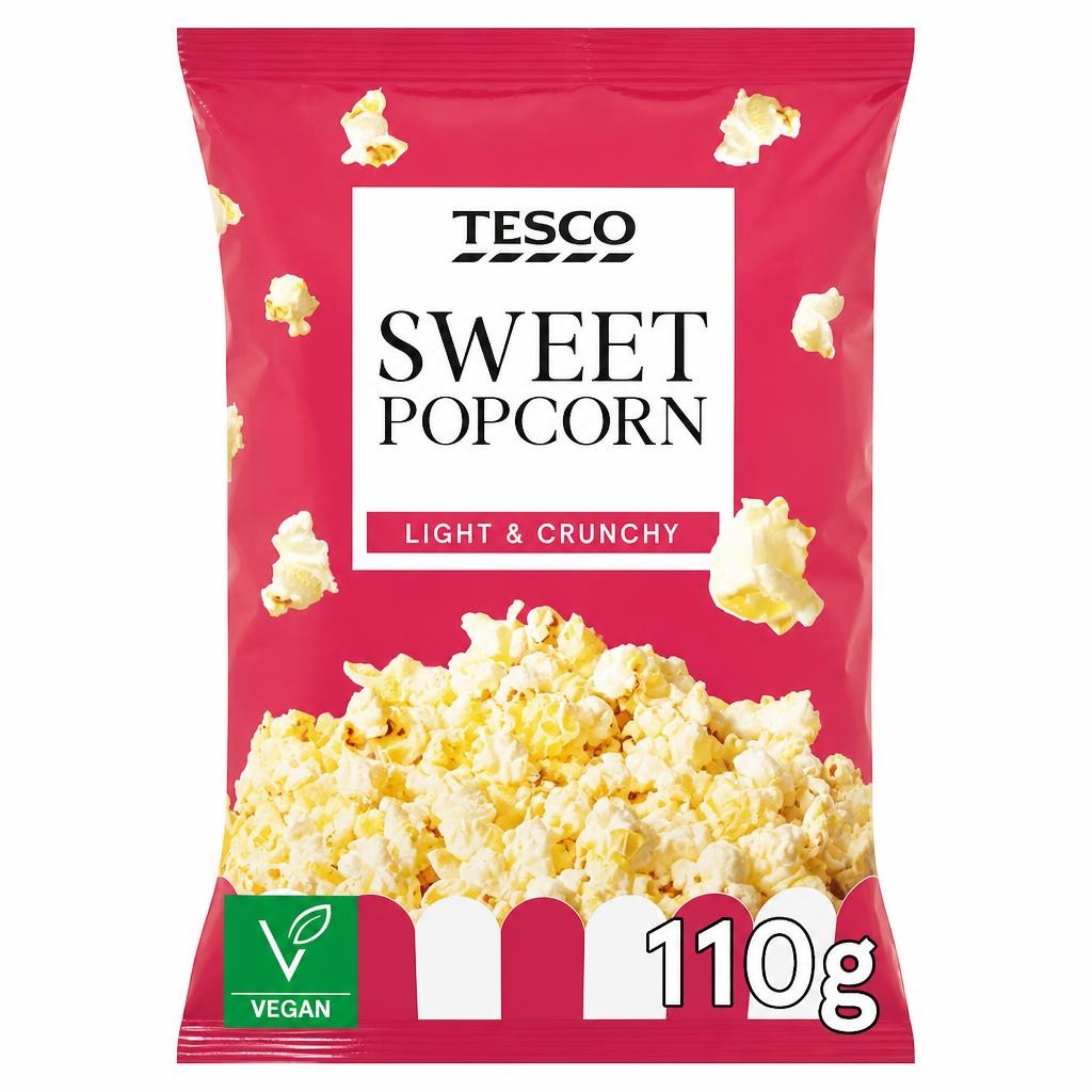 Tesco Sweet Popcorn 110G