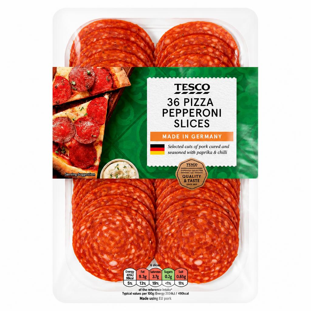 Tesco Pizza Pepperoni 120G