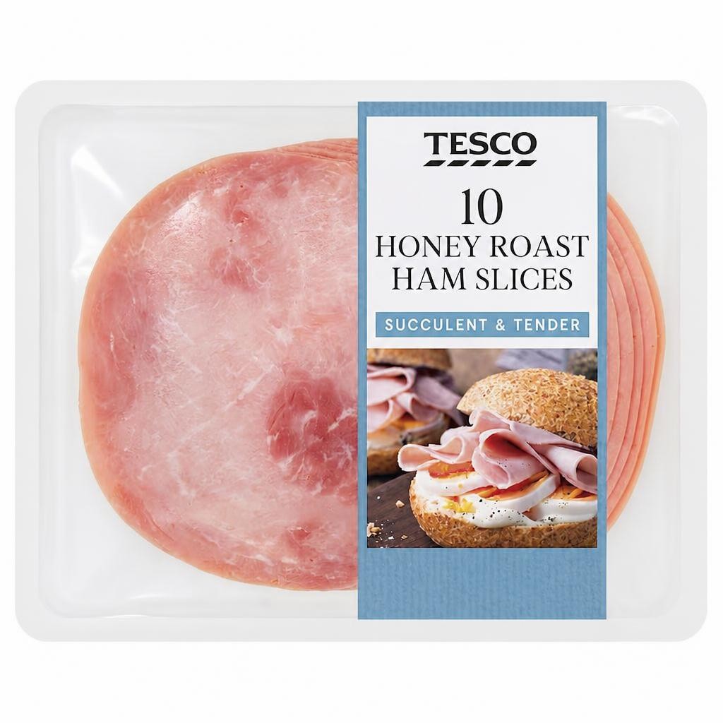 Tesco Honey Roast Ham Slices 400g