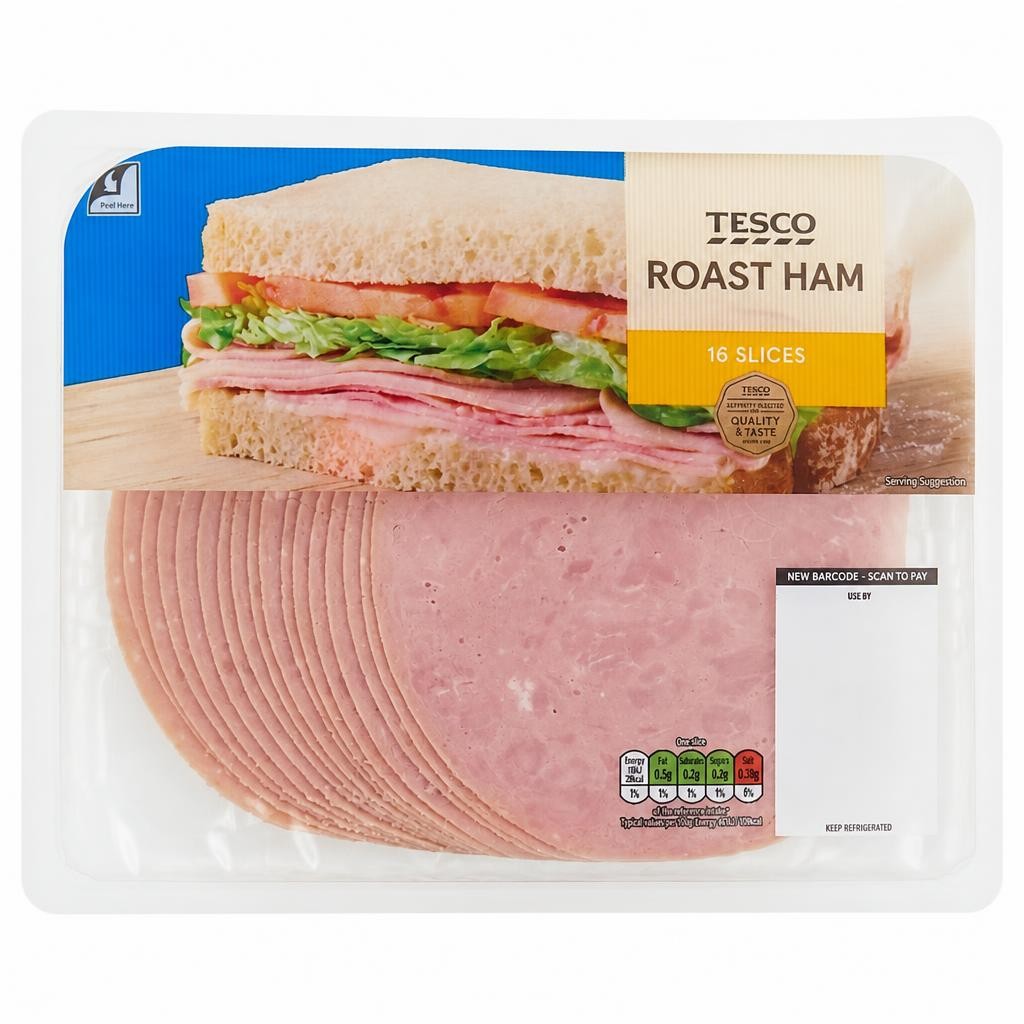 Tesco Honey Roast Ham Slices 400g