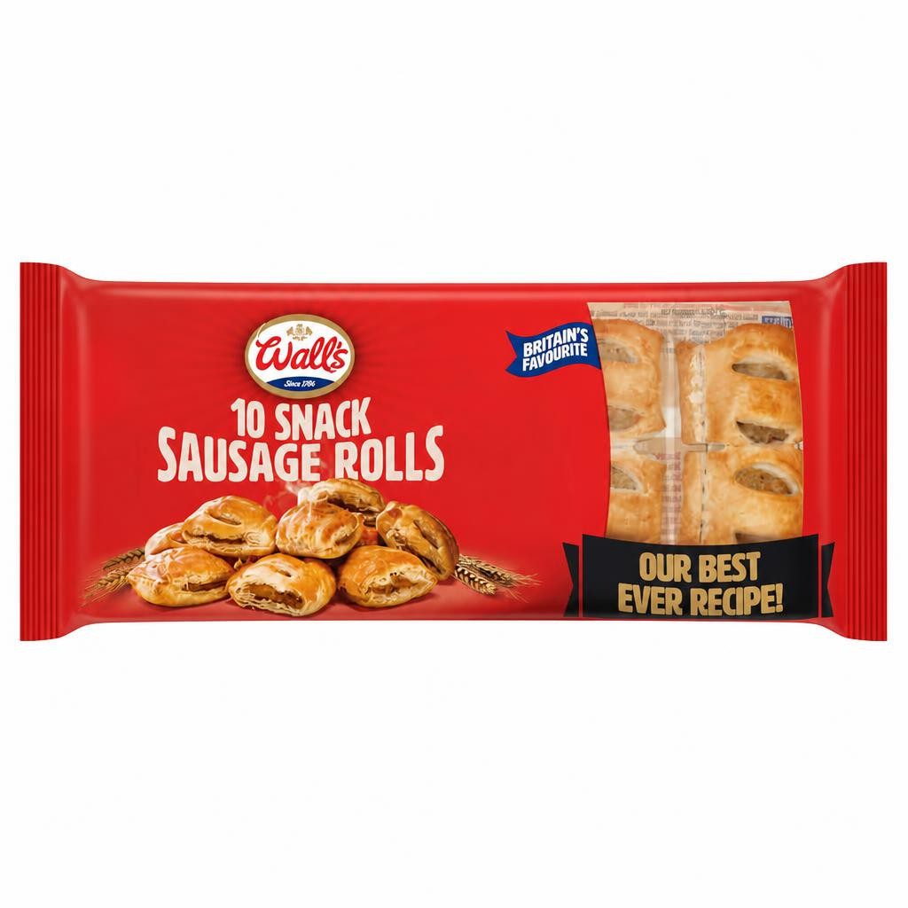 Wall's Snack Sausage Rolls 10 Pack 270g