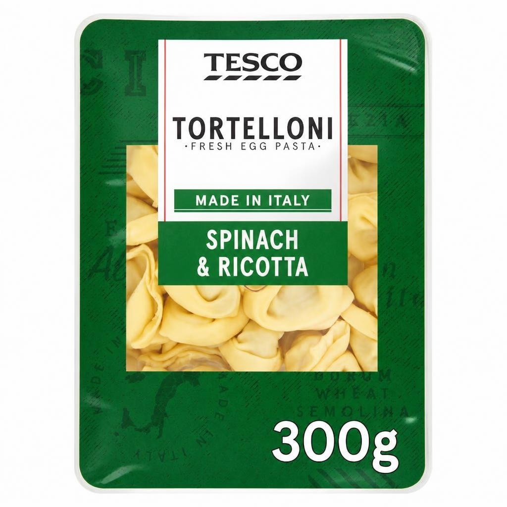 Tesco Spinach & Ricotta Fresh Tortelloni 300g