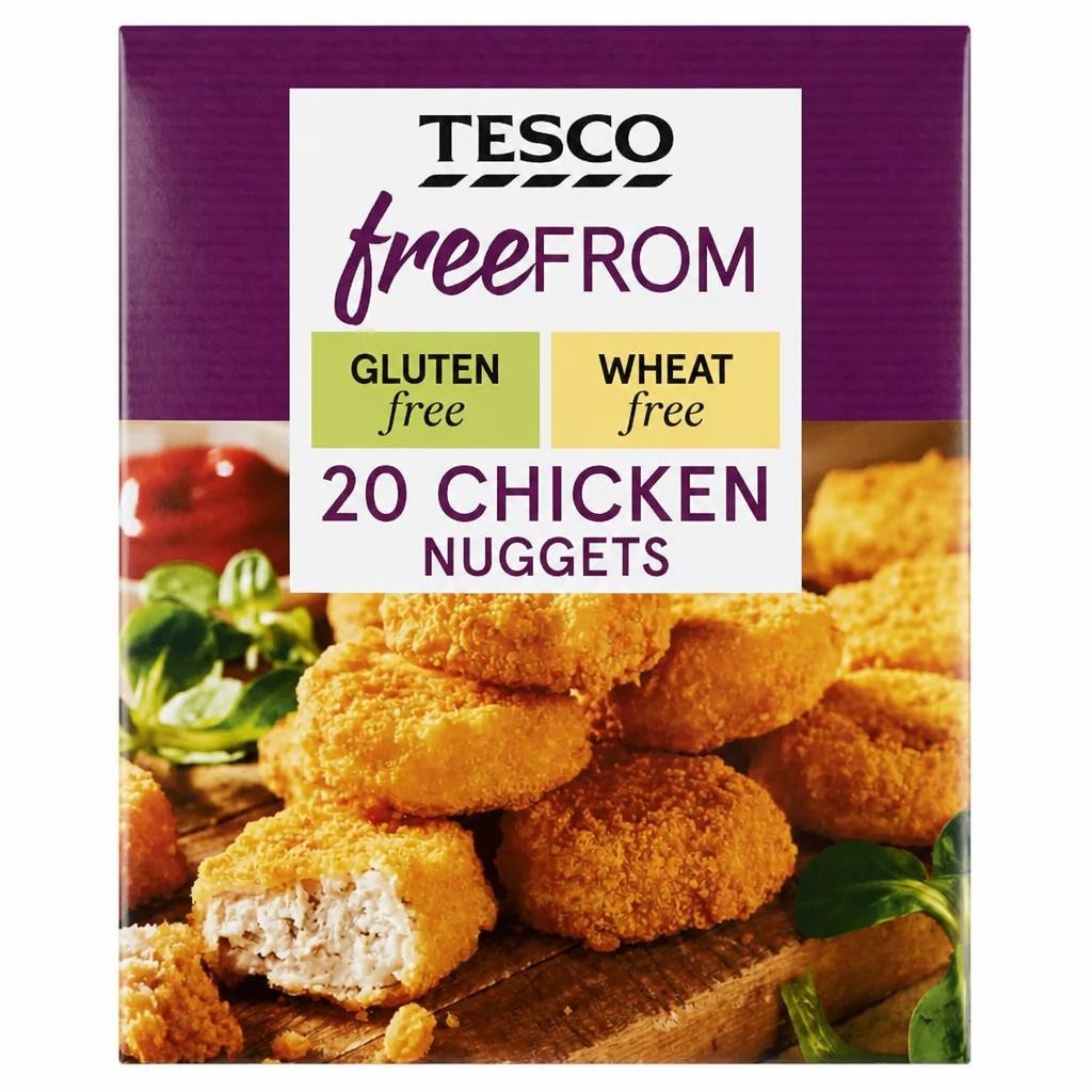 Tesco Free From Chicken Nuggets 20 Pack 400g