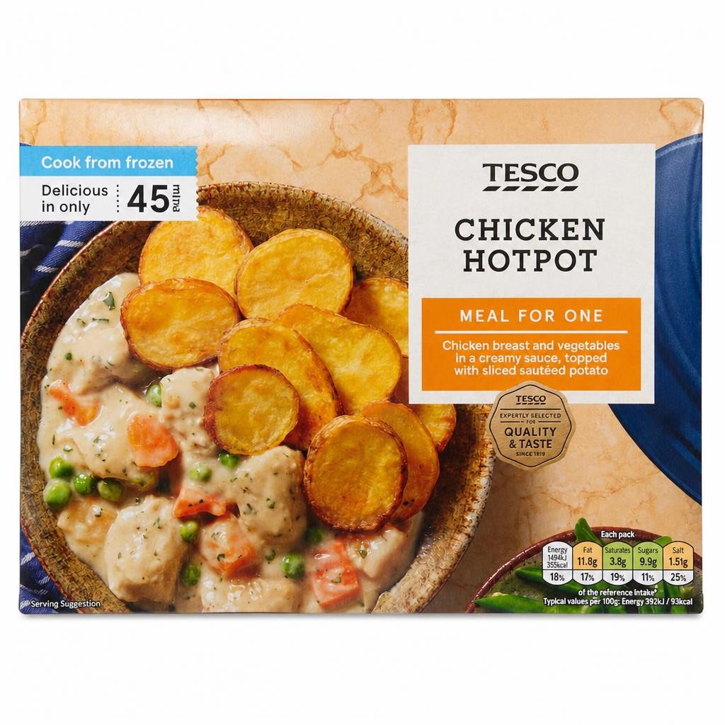 Tesco Chicken Hotpot 400G